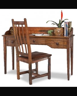 Secretary Desk - 3 drawer, no footrest