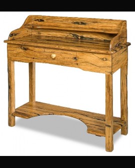 Secretary Desk - 1 drawer, 2-tier, w/footrest