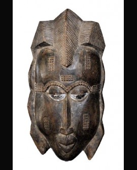 Baule Portrait Mask