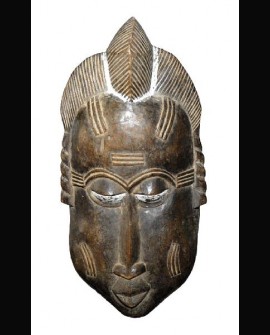 Baule Portrait Mask